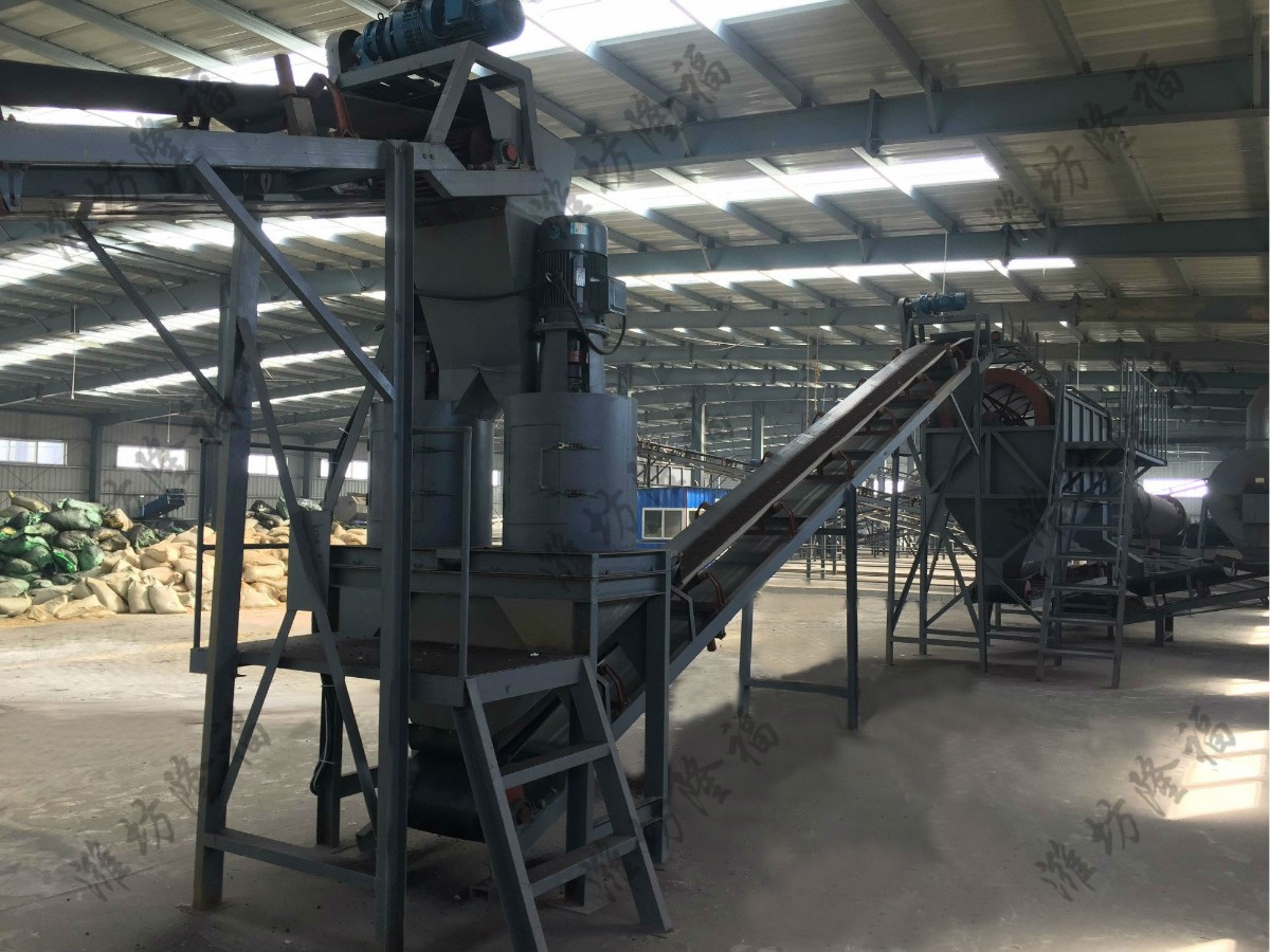 年產8萬噸秸稈+畜禽糞便顆粒有機肥設備